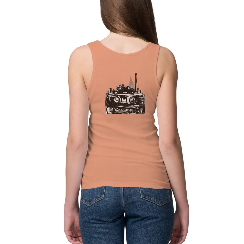 Urban Nostalgia: Vintage Cassette Tape T-Shirt Printing|women's 80's vintage t shirts