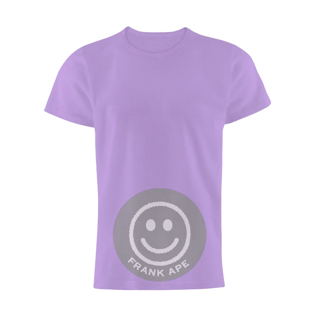 Frank Ape Smiley Face TShirt Printing - Pop Culture Minimalist Design|the art of getting high shirt