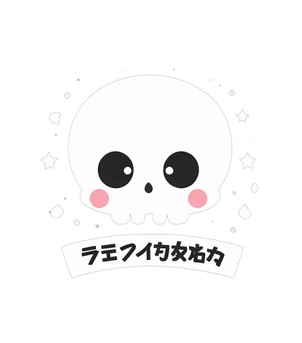 Charming Cute Skull Designs with Stars, Sparkles, and Magical Elements