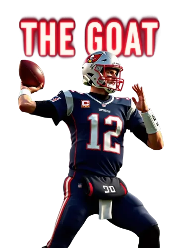 The GOAT - tom brady football jersey