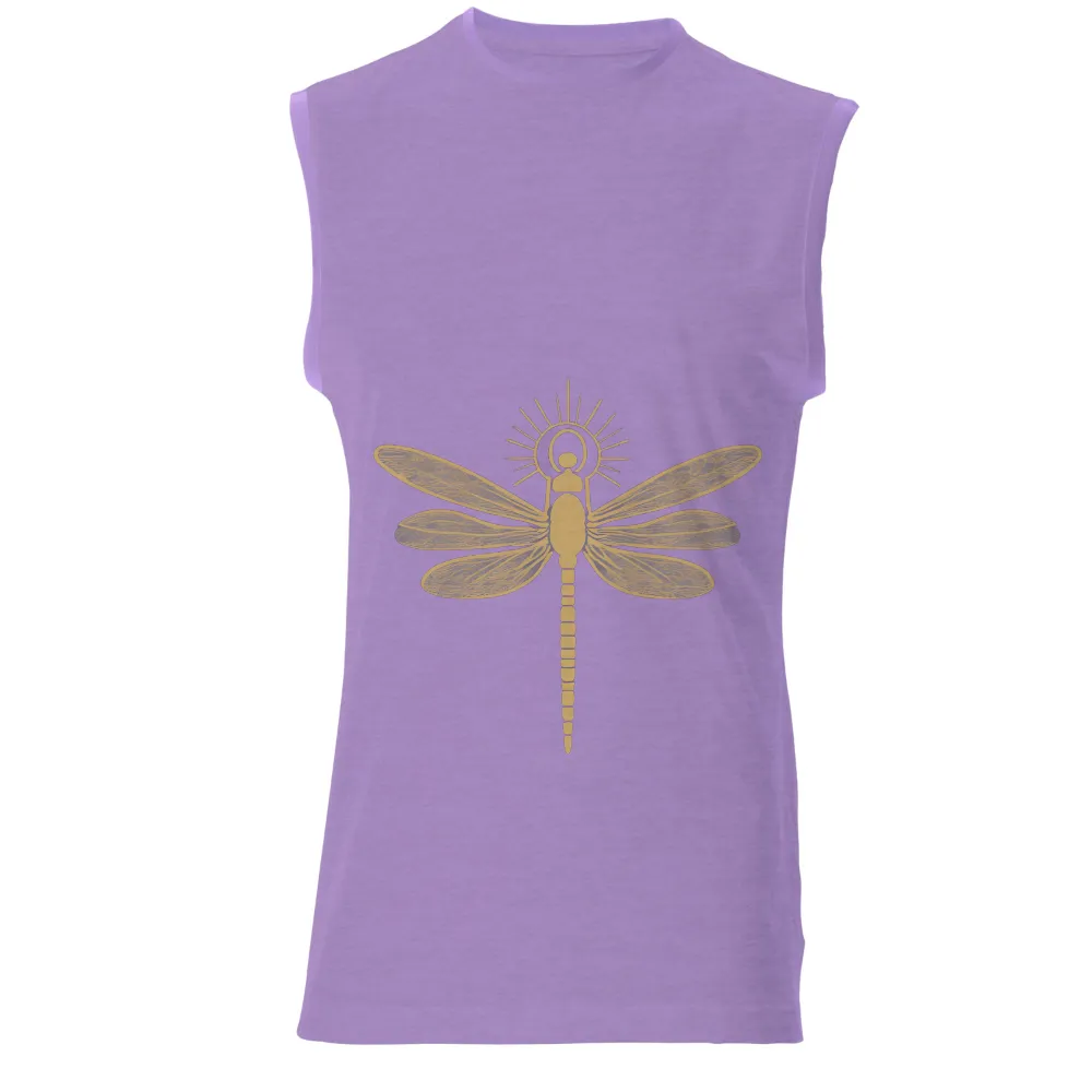 Shirts Graphic Tees: Dragonfly Transformation - Artistic Design|rasmussen red wings