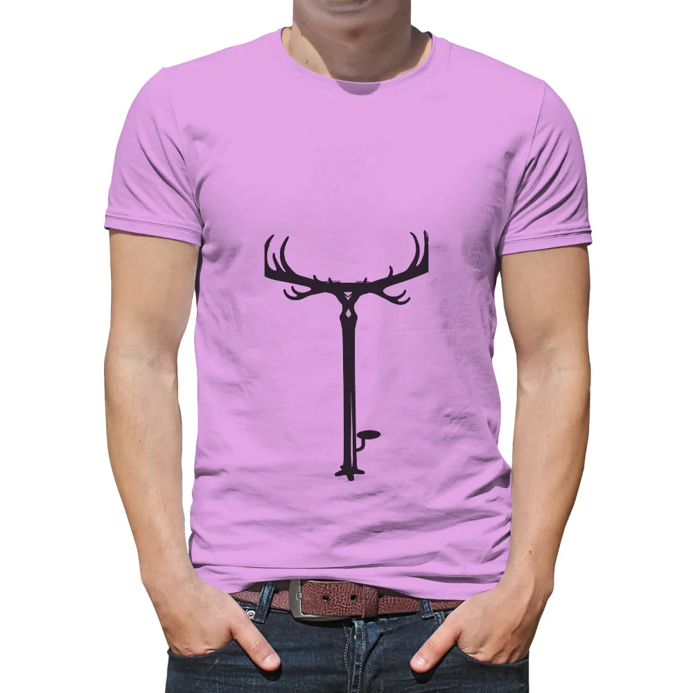 TShirt Design: Majestic Deer - Nature's Grace and Power|sailor moon game of thrones shirt