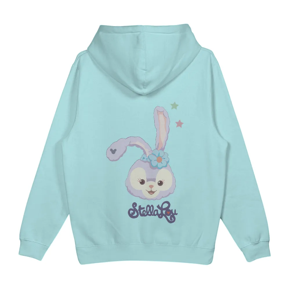 T-Shirt Printing: Stella the Whimsical Bunny - Joyful Adventures Under the Stars|dallas stars reddit