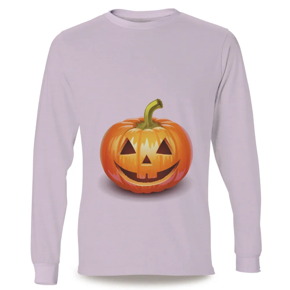 Tee Shirts Printed: Halloween Pumpkin Jack-O-Lantern|women target halloween shirts