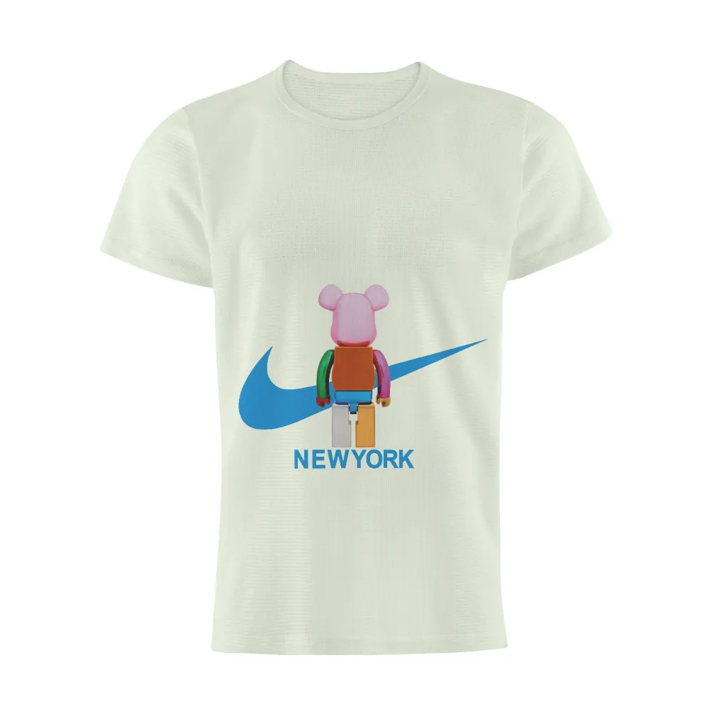 T-Shirt Printing: Beary's Colorful Tribute to New York Pop Culture|new york giants graphic t shirts