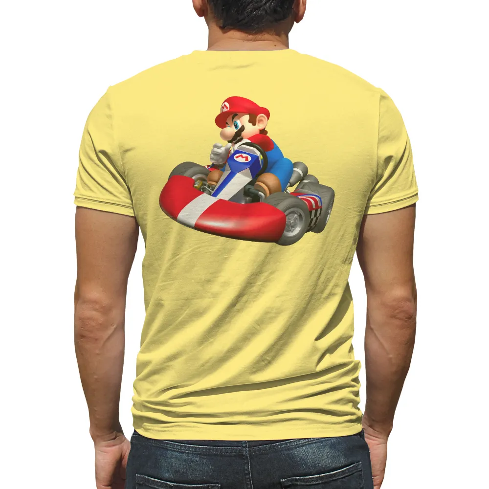 T-Shirts Custom: Mario Go-Kart Adventure - Gaming Pop Culture|super mario sunshine hawaiian shirt for sale