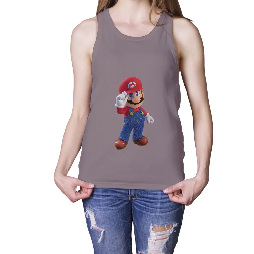 T-Shirts Custom: Celebrate Gaming Adventures with Mario|hero gayab mode on t shirt