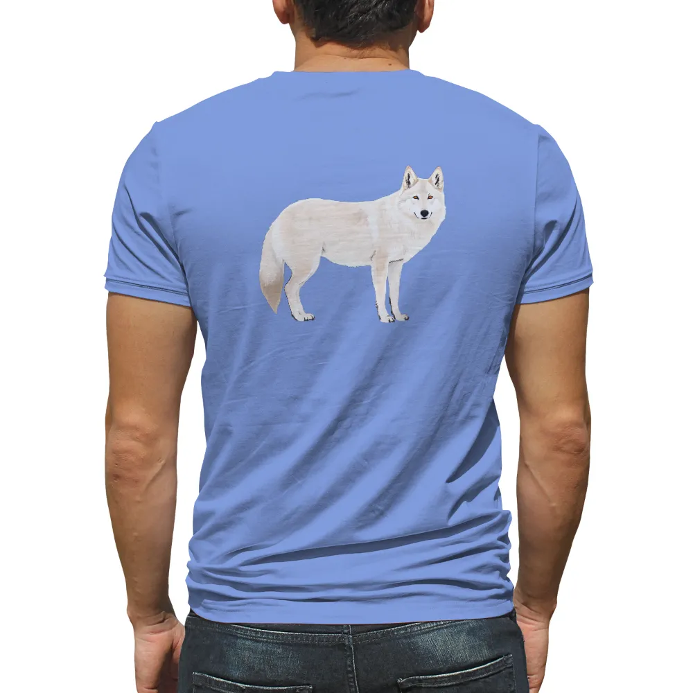 White Wolf T-Shirt Printing: Embrace the Spirit of Freedom|owen power