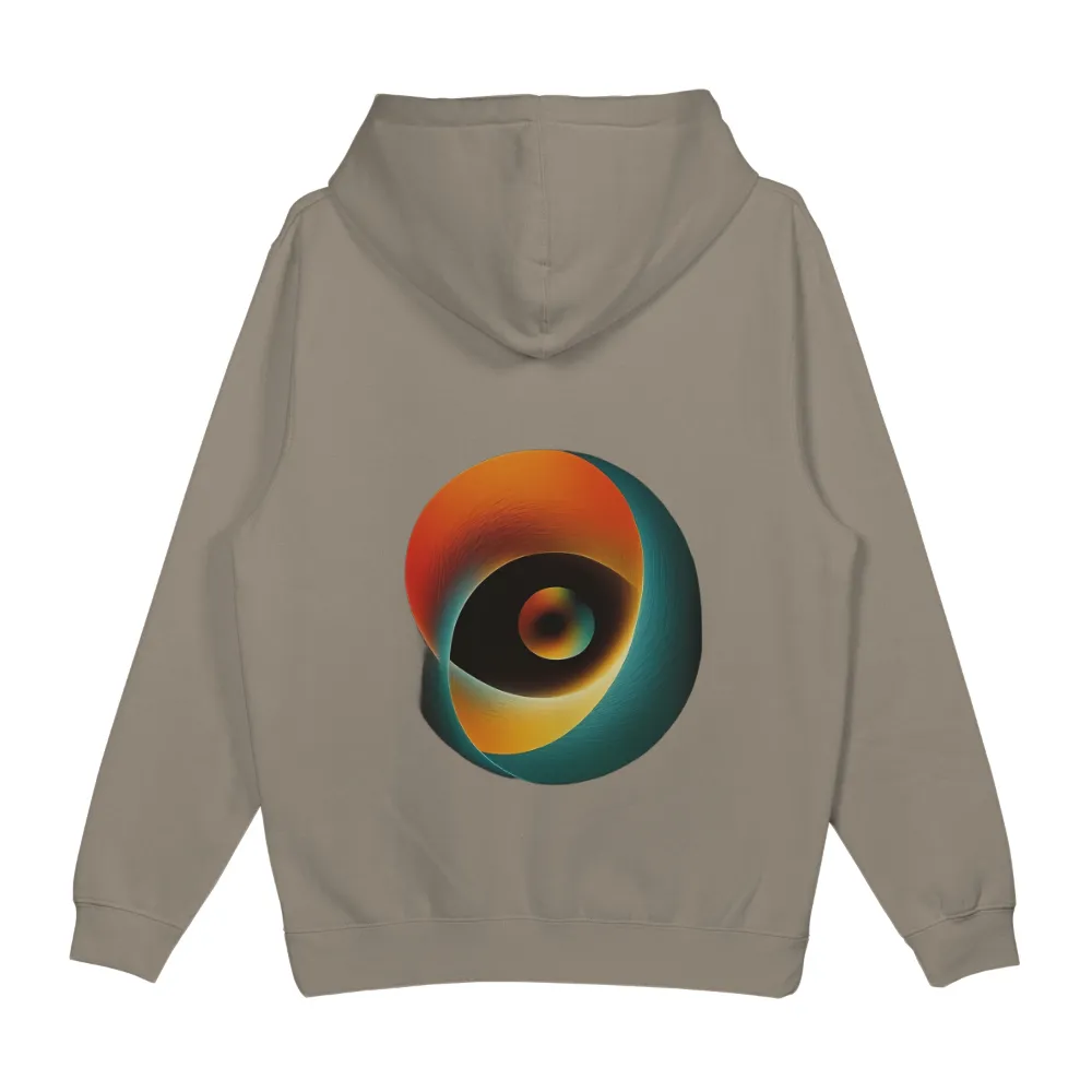 Custom Tee Shirts: Swirling Colors of Tranquility and Energy|human beings 100 organic colors may vary