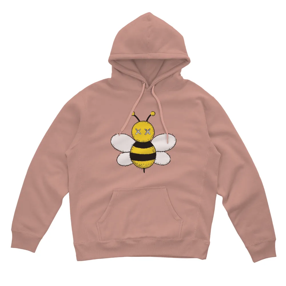 T-Shirts Custom: Whimsical Bee - Funny & Quirky Design|queen bee shirt womens