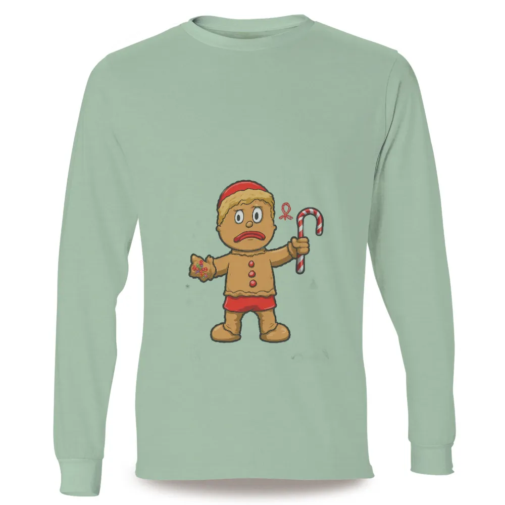 Customized Tee Shirts: Gingerbread Man's Holiday Adventure|best christmas shirts 2022