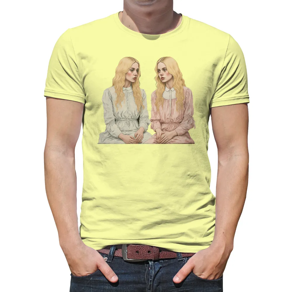 Tee Shirt Printing: Vintage Twins Horror Design|supernatural limited edition shirt