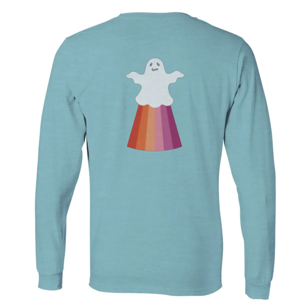 Custom Tee Shirts: Whisp the Friendly Ghost with Rainbow Magic|rainbow penguin shirt