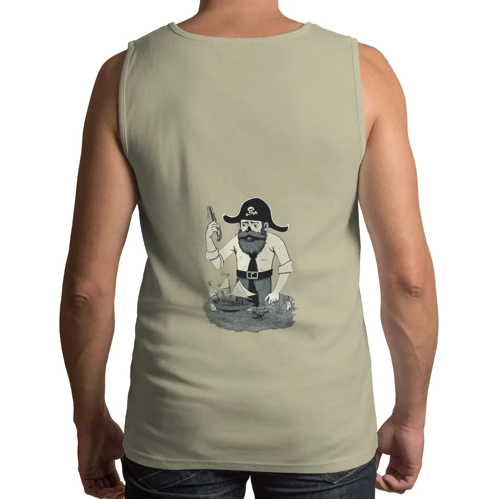 Graphic Tees: Pirate's Resilience - Adventure and Resourcefulness|pirate panda clothing