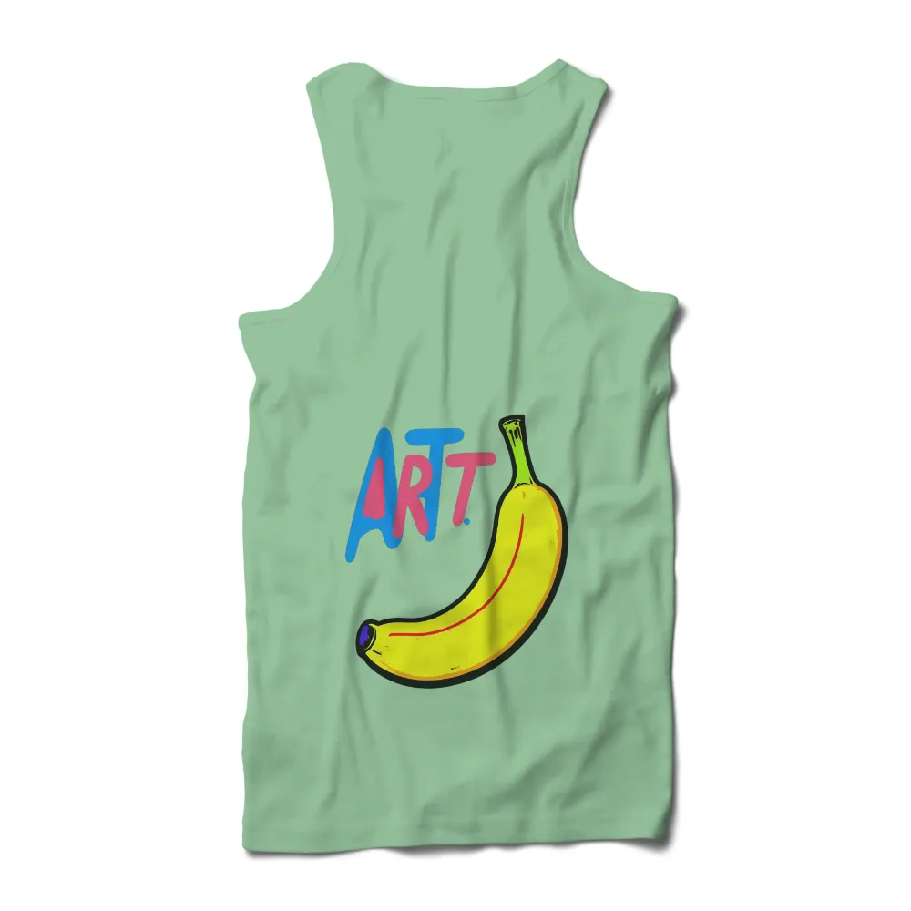 Banana Art Retro Minimalist Design: A Unique Fusion of Pop Culture and Modern Aesthetics|90s retro tshirts