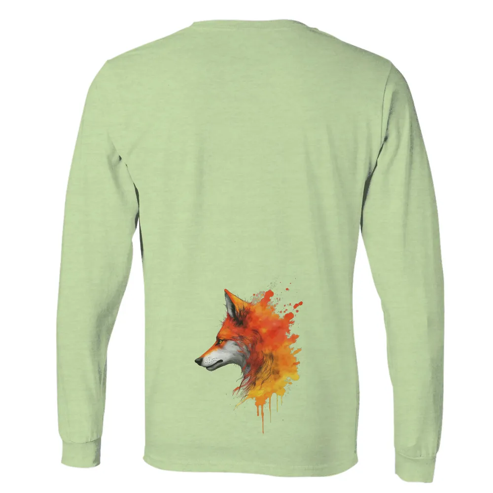 Shirts Graphic Tees: Fire Fox - A Beacon of Hope and Strength|hot cross buns shirt fire