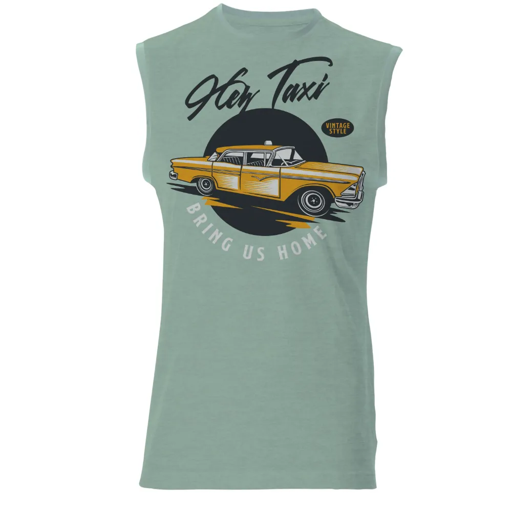 Tee Shirt Printing: Vintage Taxi - Driving Us Home|new york giants graphic t shirts