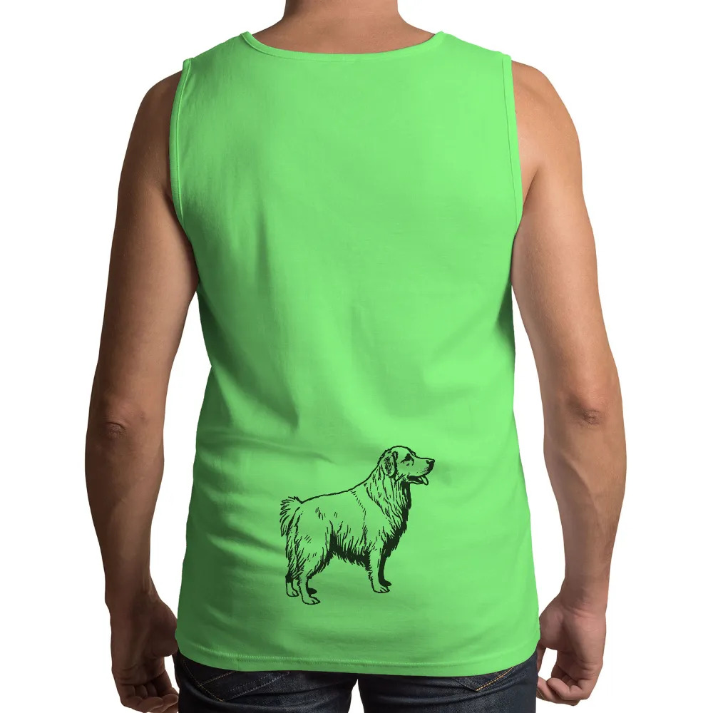 Shirts Graphic Tees: Max the Loyal Dog Silhouette|anonymous graffiti artist