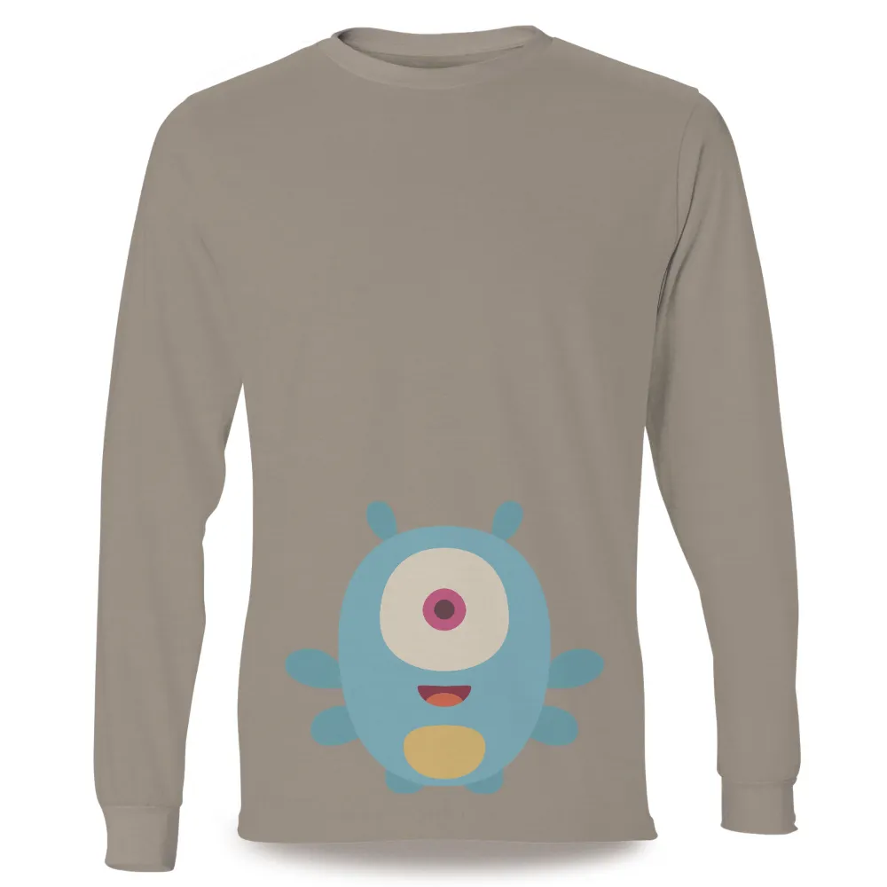 Customized Tee Shirts: Spread Joy with Zee the Blue Monster|adventure time star wars shirt