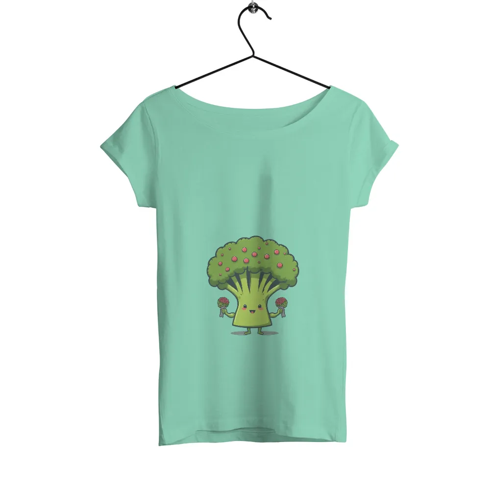 Custom T-Shirt Printing: Whimsical Broccoli Bob - Funny & Quirky Life Theme|the brewing projekt hawaiian shirt party