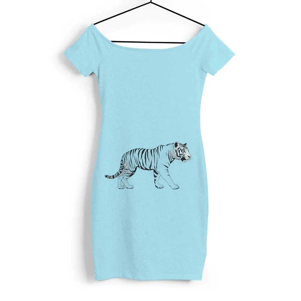 Graphic Tees: White Tiger - Strength and Resilience|shinra electric power company shirt