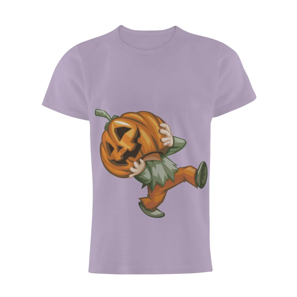 T-Shirts Design: Pumpkin Scarecrow Dancing in Halloween Fun|winosaur costume