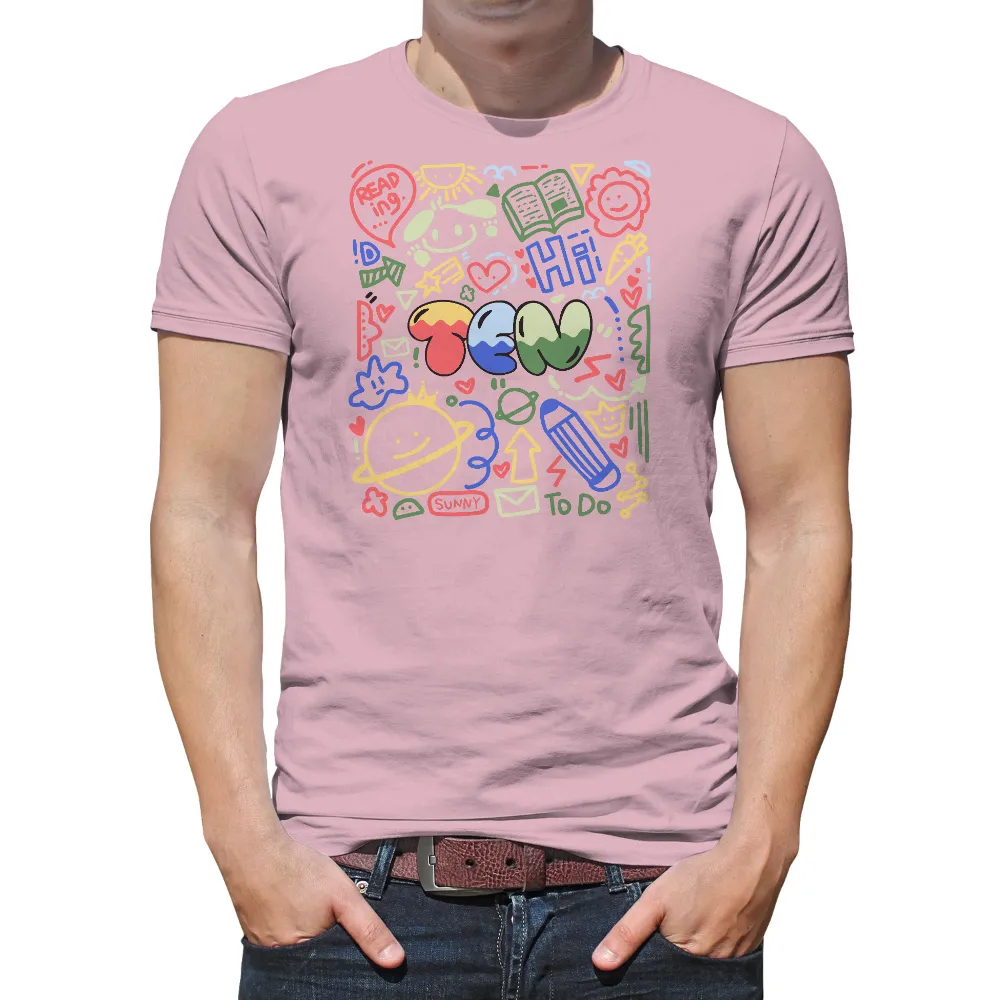 TShirt Design: Embrace Childhood Joy and Creativity|music art love happiness t shirt