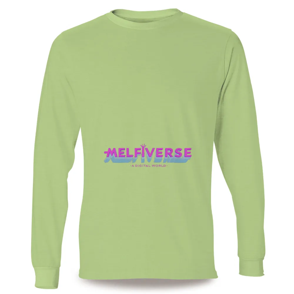 Customized Designs - Melfiverse: A Digital World | Cyberpunk Neon Unity|neon green work t shirts