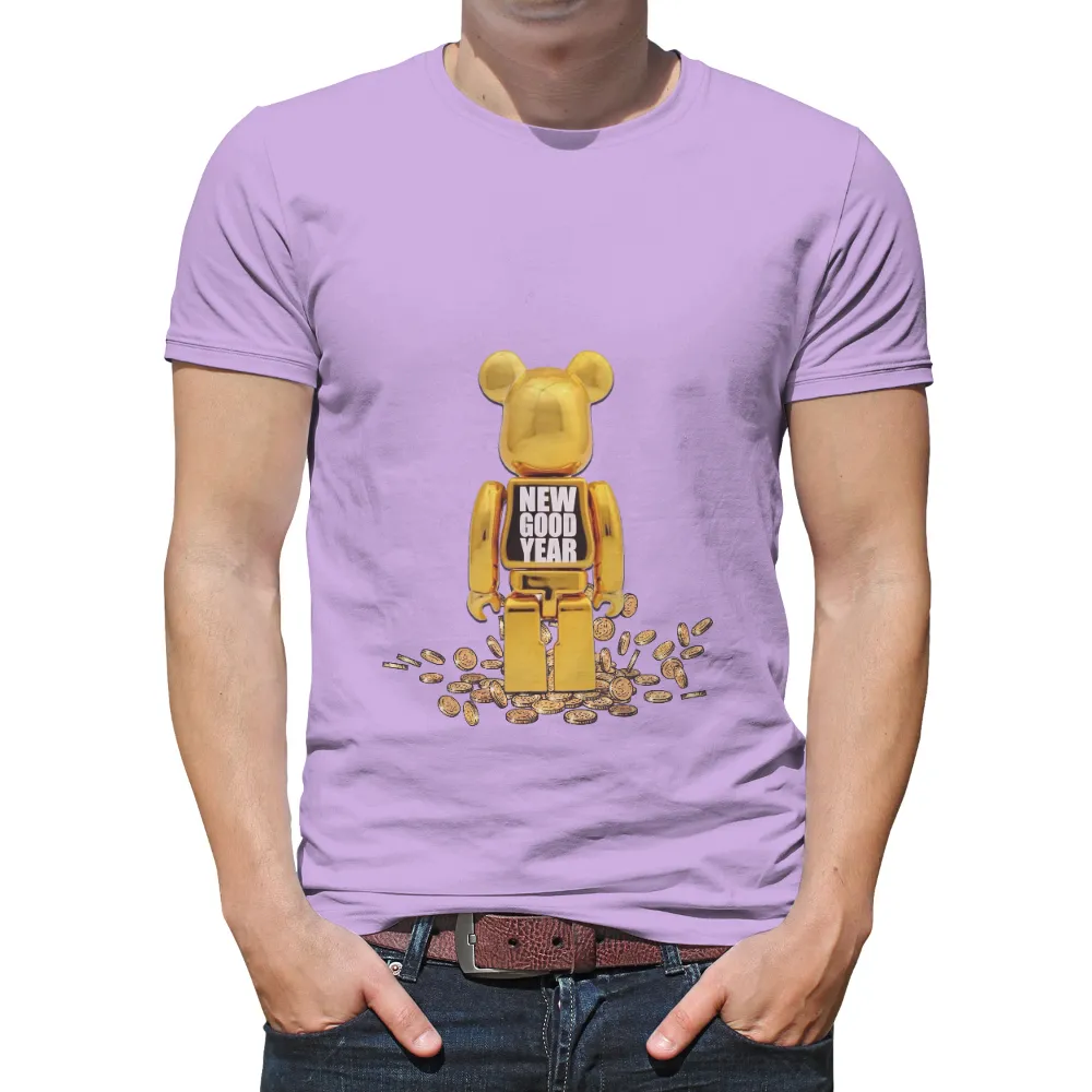 T-Shirts Custom: Golden Bear - NEW GOOD YEAR|2023 new year shirt