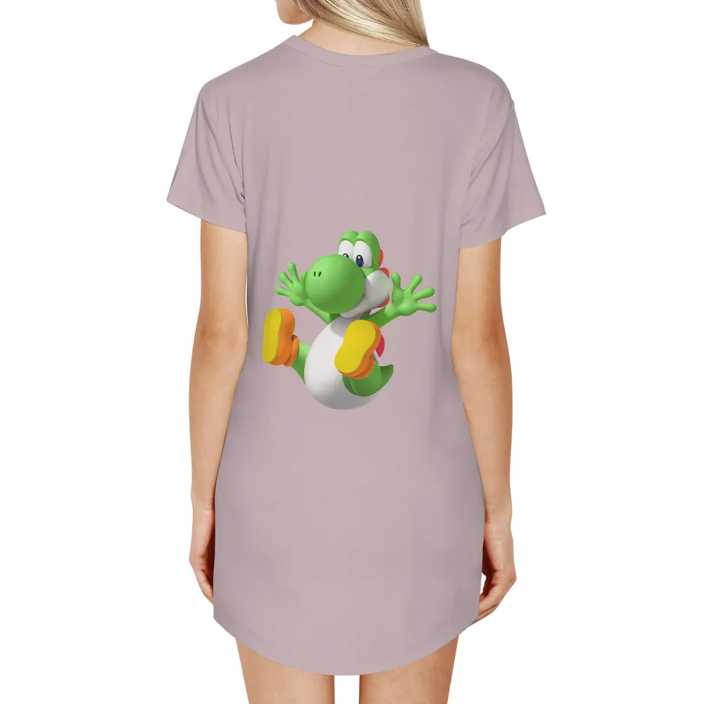 Shirts Graphic Tees: Yoshi - The Playful Gaming Companion|cute fourth of july t shirts