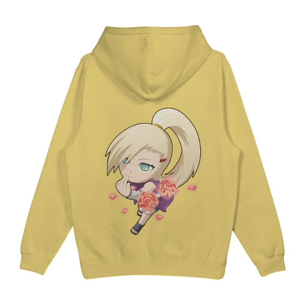 Tee Shirts Printed: Chibi Zero Two with Pink Carnations|zero two shirt hot topic