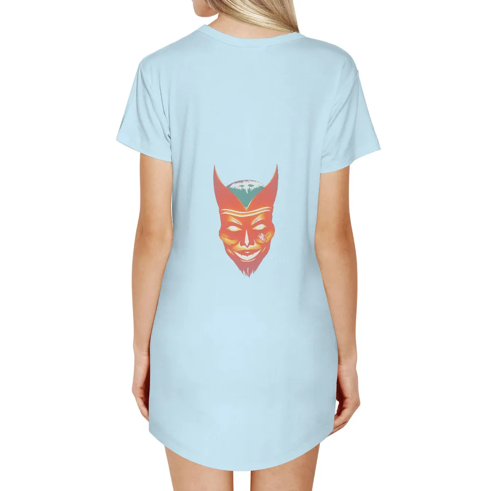 Krampus Graphic Tees | Folklore & Modern Artistry Shirts|Mischievous Krampus character