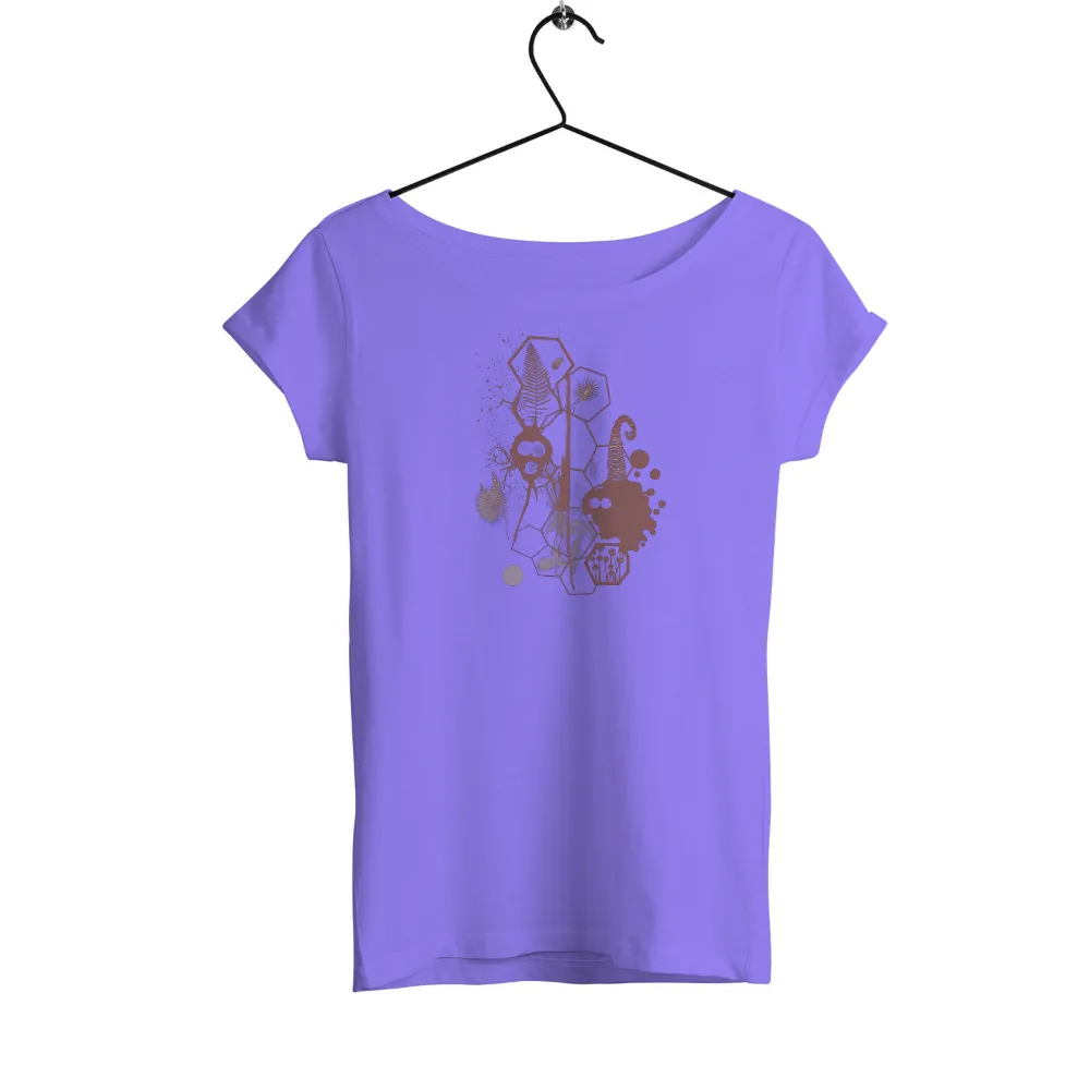 T-Shirts Custom: Nature's Guardians - Abstract Forest Art|Whimsical forest creatures