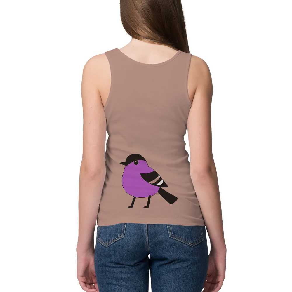 T-Shirts Custom: Embrace Your Inner Creativity with Violet|bird on the money all over print tee