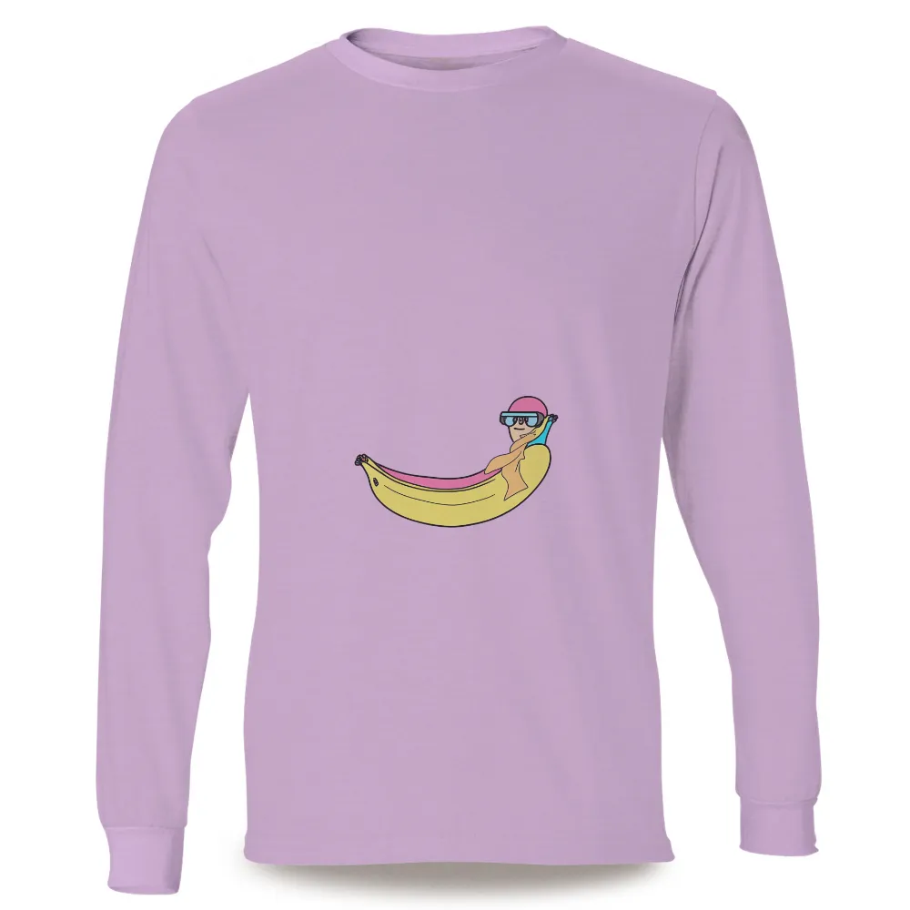 TShirt Printing: Retro-Futuristic Banana Character - Pop Culture Humor|la galaxy retro jersey 96