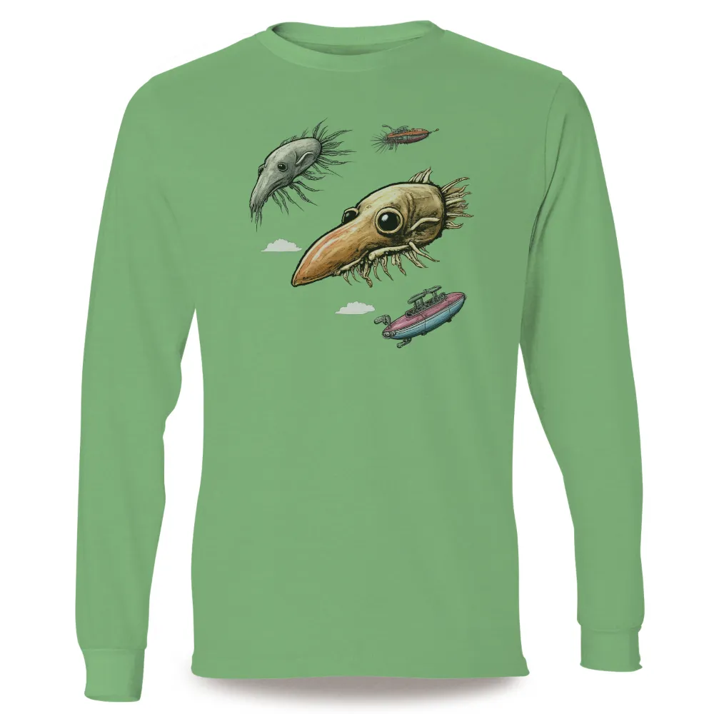 TShirt Design: Deep Sea Creatures and Submarines - Explore the Unknown|adventure time star wars shirt