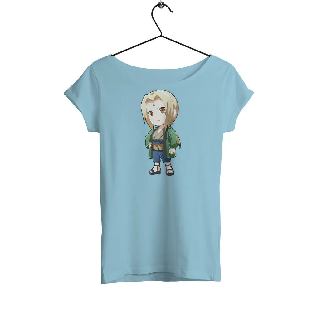 Anime Character T-Shirt Printing: Strength and Resolve|cartoon character with star on shirt