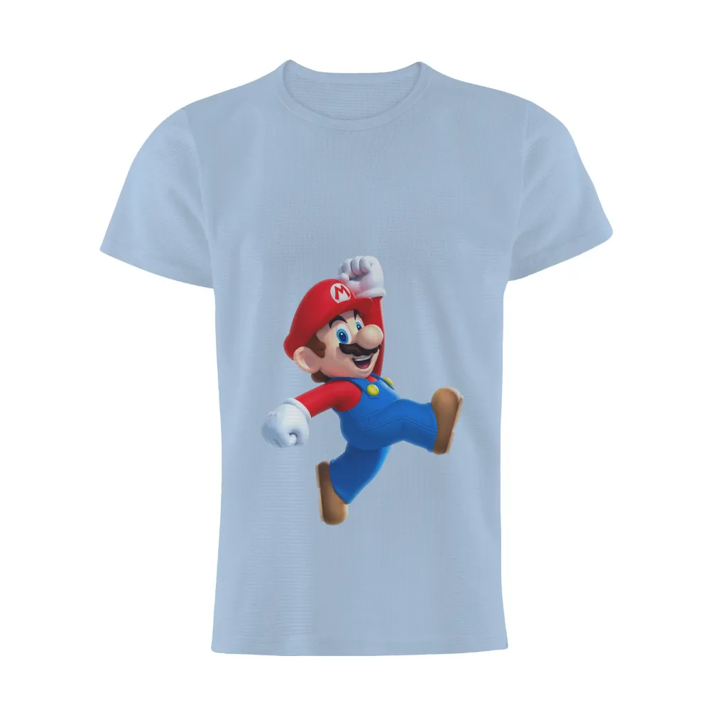 TShirt Design: Mario Adventure - Video Game Icon|you only got video game shirt