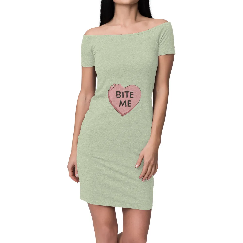 Shirts Graphic Tees: Bite Me Heart Candy - Funny & Quotes|i heart hot moms shirt danny duncan