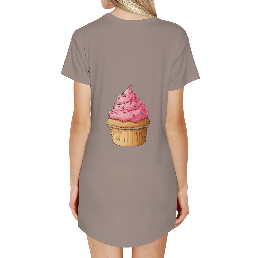 Custom Tee Shirts: Whimsical Cupcake Celebration|cyanide and happiness shirt