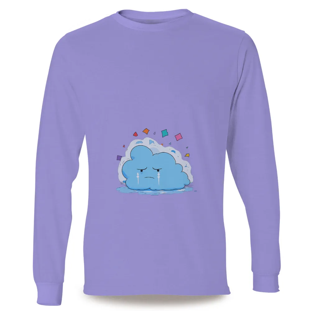 Custom T-Shirt Printing: Embrace Your Emotions with Cloudy|demon slayer cloud shirt