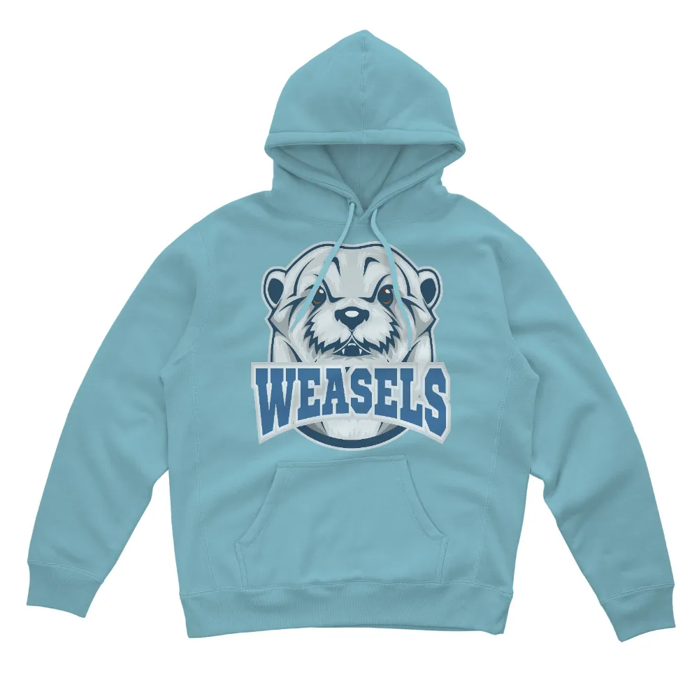 Custom T-Shirt Printing: Show Your Pride with the Weasels Mascot|best lightweight sun protection clothing