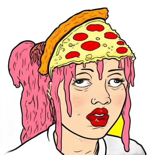 Graphic Tees: Embrace the Whimsy with Pizza Head