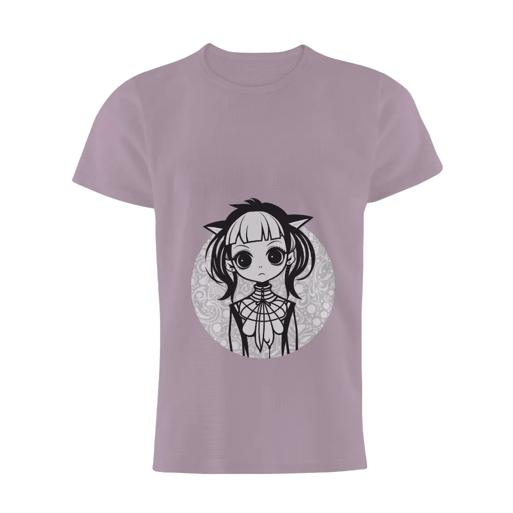 Customized Tee Shirts: Luna's Magical Adventure - Anime Fantasy Design|adventure time dancing with monsters shirt