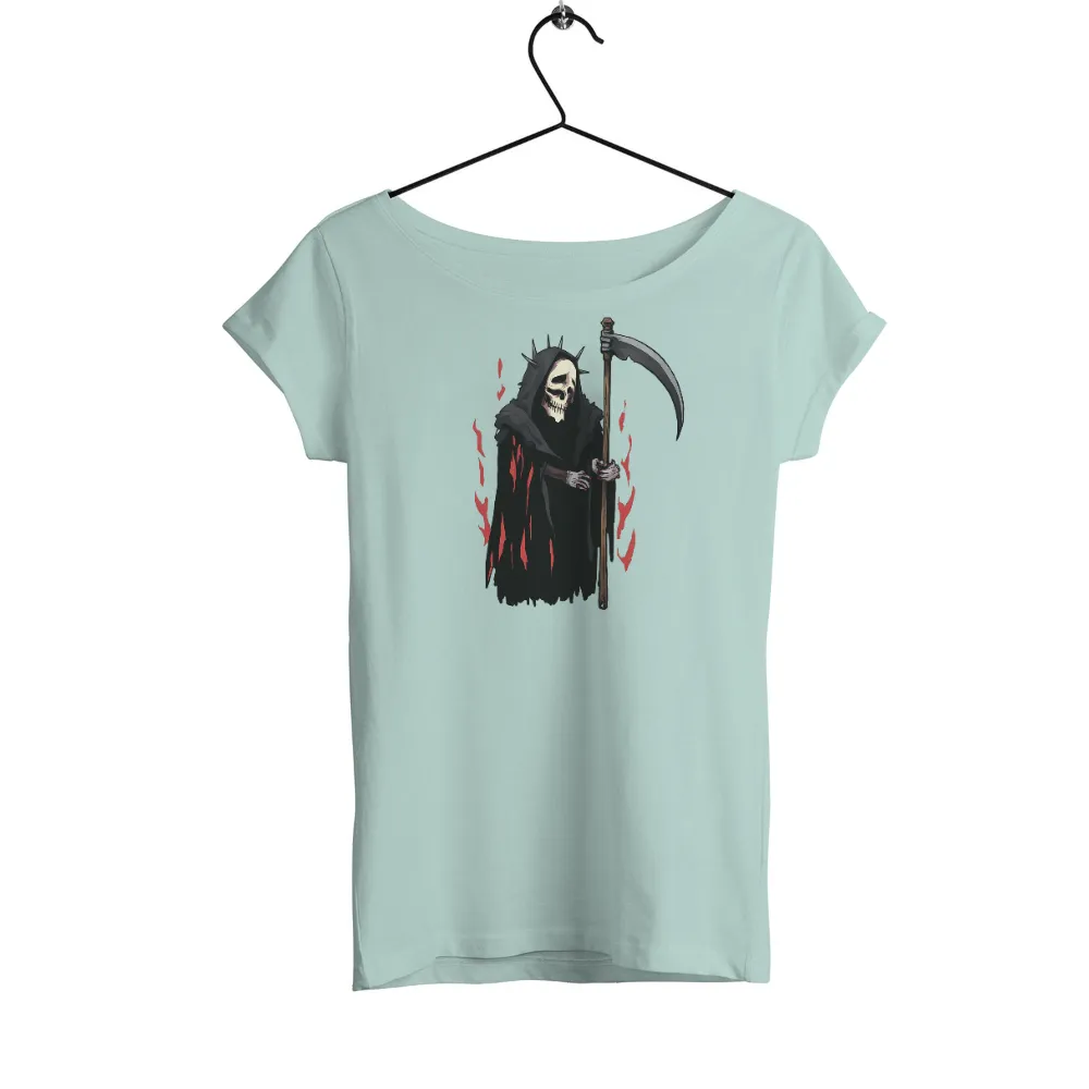 Embrace Mortality with Striking Grim Reaper Designs|vintage salvador dali t shirt