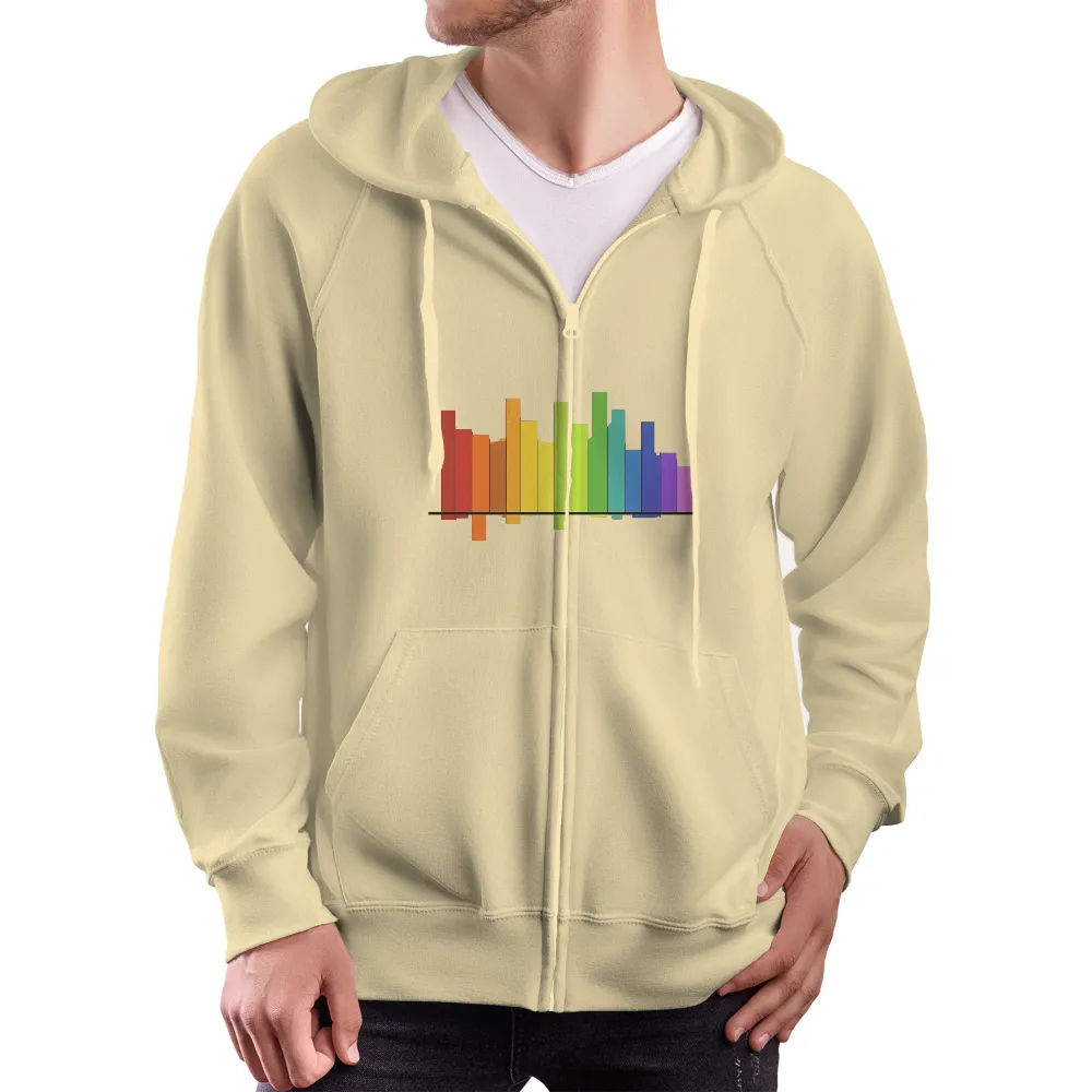 T-Shirts Custom: Vibrant City Skyline - Colorful Night|van gogh starry night tee shirt