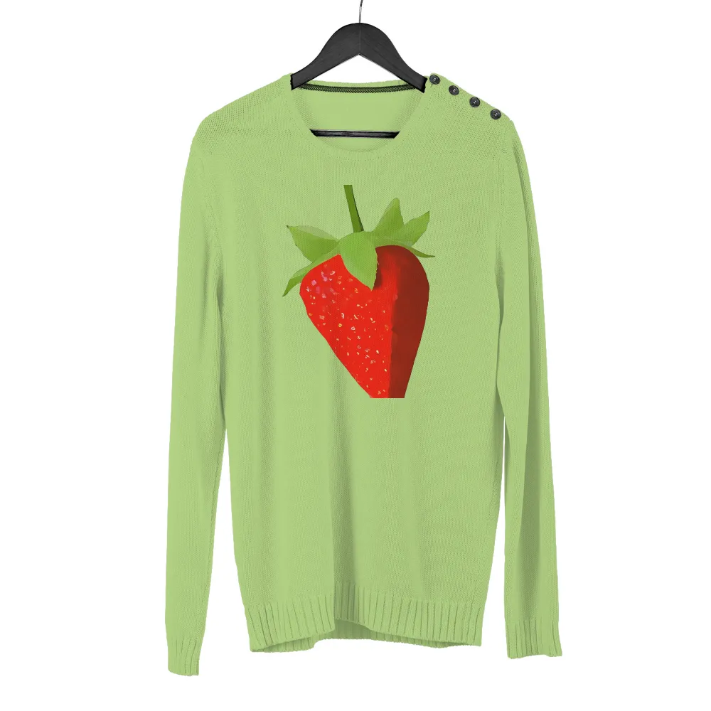 T-Shirts Pattern: Ruby the Strawberry - Embrace Life's Duality|garden song t shirt