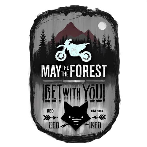 Customized Tee Shirts: May the Forest Be With You - Adventure Awaits!