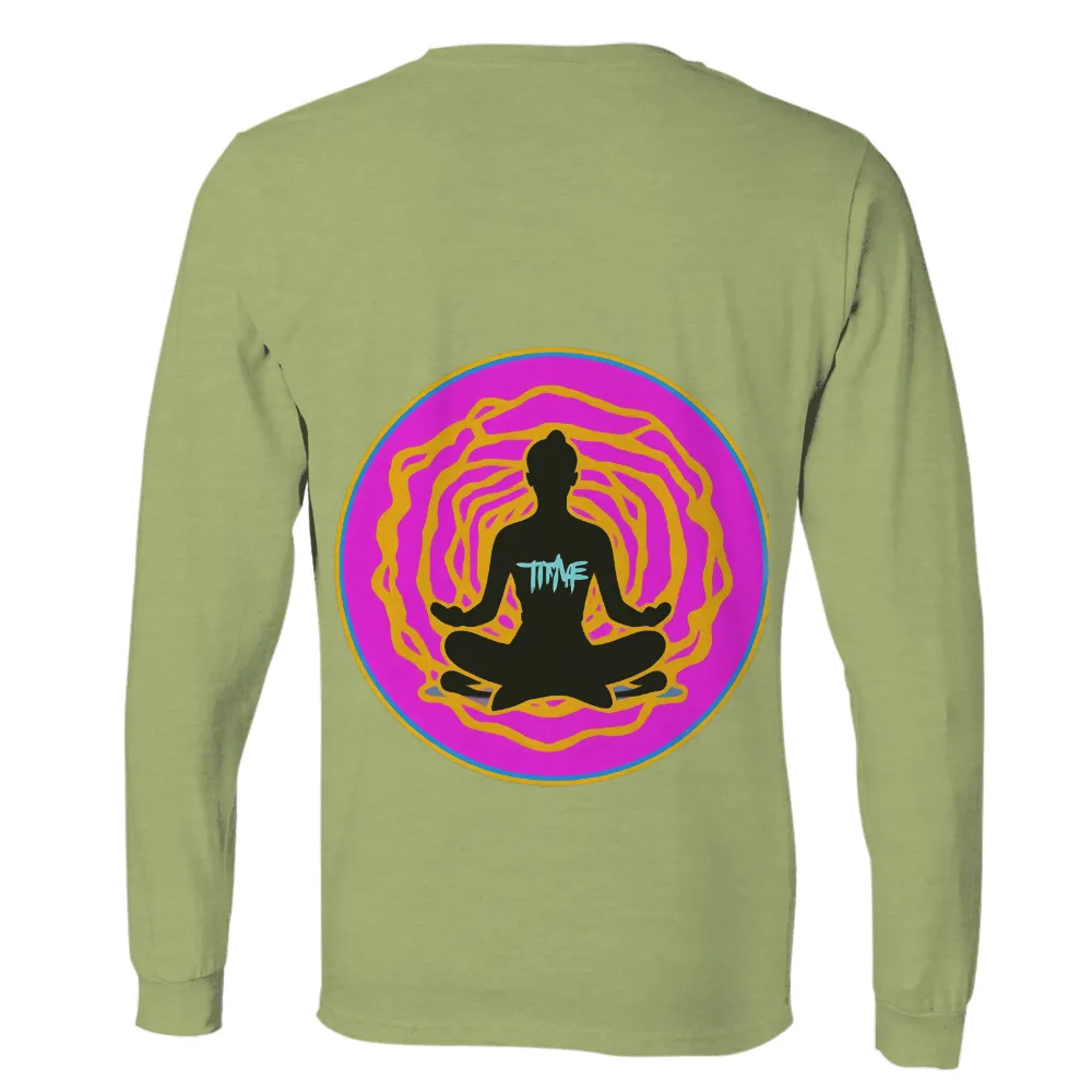 Customized Tee Shirts: Embrace Inner Peace with Meditation Design|orioles chaos comin t shirt