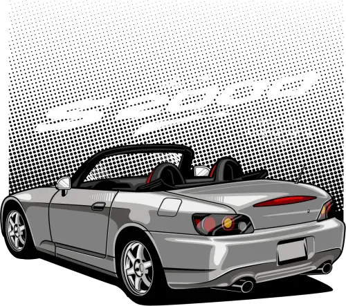 Ride the S2000: Tee Shirt Printing for Classic Car Enthusiasts